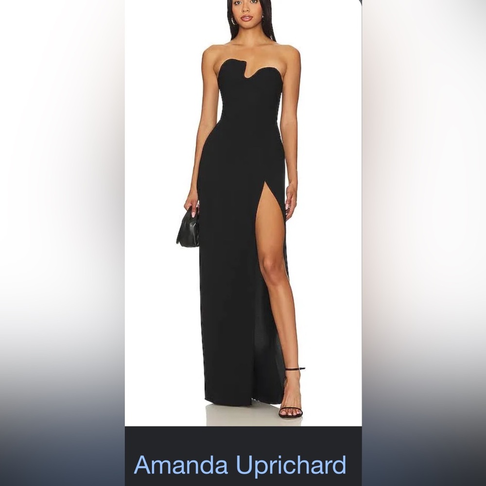Amanda Uprichard Black Maxi Skirt